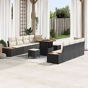 vidaXL Garden Furniture Set 11-parts 3364835
