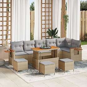 vidaXL  Garden Furniture Set 10-parts 3365152