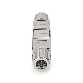 Nedis CAT7 Suojattu RJ45 Naaras - RJ45 Naaras -sovitin