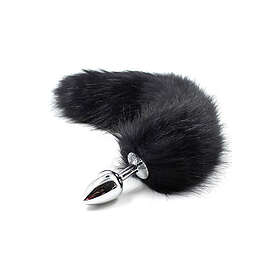 Fetish Addict Metalli Butt Plug Hännällä