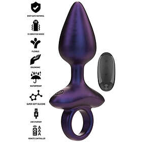 Intense Michael Värisevä Anaalitulppa Kaukosäädin