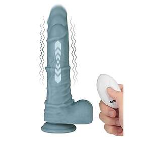 Lovetoy Støtende & Vibrerende Silikondildo 27,5cm