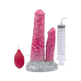 Pink Alien Duolis Ejakulator Dildo 25 cm