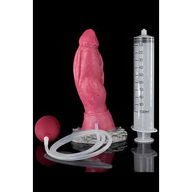 Pink Alien Hundix Ejakulerende Dildo 19,5cm