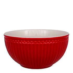 GreenGate Everyday Alice Skål 0.9 L Röd