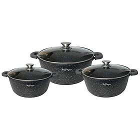 Cheffinger CF-DCS01 Die Cast Casserole Set 6pcs