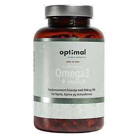 Nordic Nutrition Optimal Omega 3 Vitamin D 120 Capsules