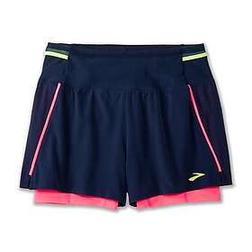 Brooks High Point 3" 2-i-1 Shorts (Dam)