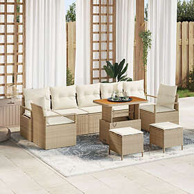 vidaXL Outdoor Furniture Set 10-parts 3364461