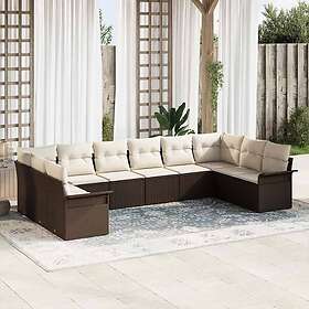 vidaXL Outdoor Furniture Set 10-parts 3345538