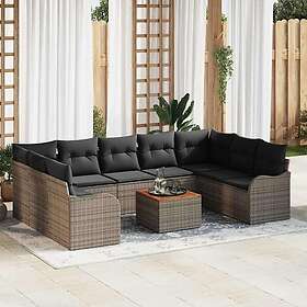 vidaXL Outdoor Furniture Set 10-parts 3347496