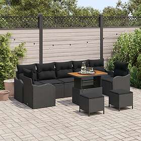vidaXL Outdoor Furniture Set 10-parts 3362249