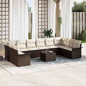 vidaXL Outdoor Furniture Set 10-parts 3345548