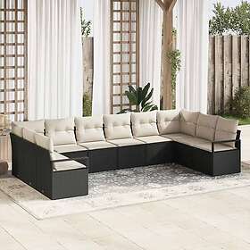 vidaXL Outdoor Furniture Set 10-parts 3346557