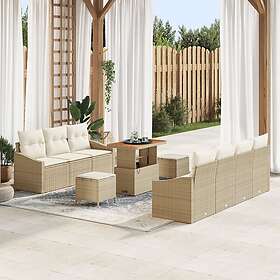 vidaXL Outdoor Furniture Set 10-parts 3364571