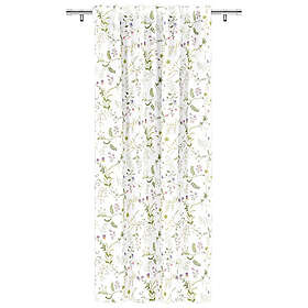 Arvidssons Textil Blomsteryra Gardin Vit
