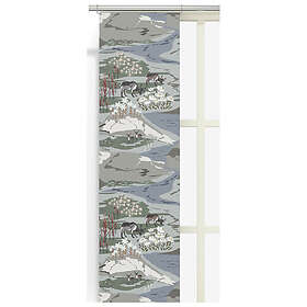 Arvidssons Textil Fjällängar Gardin Grå/Blå