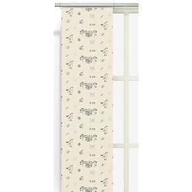 Arvidssons Textil Villa Villekulla Panelgardin Beige