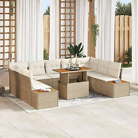 vidaXL Outdoor Furniture Set 10-parts 3350103