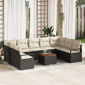 vidaXL Outdoor Furniture Set 10-parts 3347747