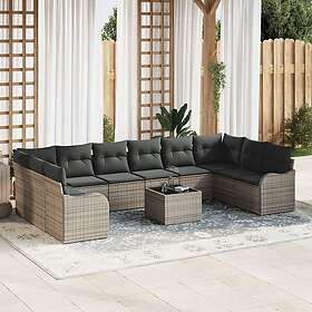 vidaXL Outdoor Furniture Set 10-parts 3354558