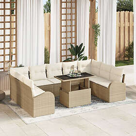 vidaXL Outdoor Furniture Set 10-parts 3357444