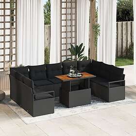 vidaXL Outdoor Furniture Set 10-parts 3349757
