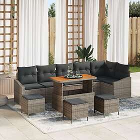 vidaXL Outdoor Furniture Set 10-parts 3362683