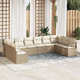 vidaXL Outdoor Furniture Set 10-parts 3346561
