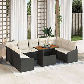 vidaXL Outdoor Furniture Set 10-parts 3349879