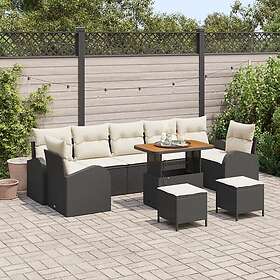 vidaXL Outdoor Furniture Set 10-parts 3362380