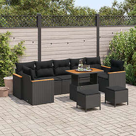 vidaXL Outdoor Furniture Set 10-parts 3364979