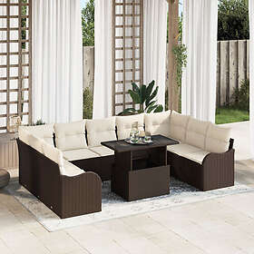 vidaXL Outdoor Furniture Set 10-parts 3357261