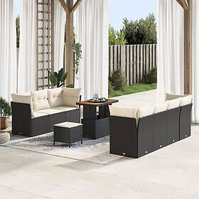 vidaXL Outdoor Furniture Set 10-parts 3363400