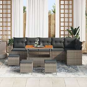 vidaXL Outdoor Furniture Set 10-parts 3363593