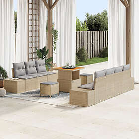 vidaXL Outdoor Furniture Set 10-parts 3364697