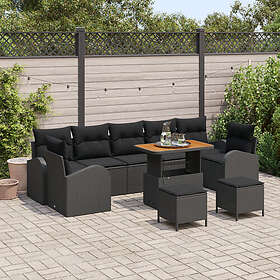 vidaXL Outdoor Furniture Set 10-parts 3362379