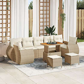 vidaXL Outdoor Furniture Set 10-parts 3361861