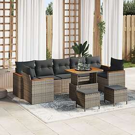 vidaXL Outdoor Furniture Set 10-parts 3364983