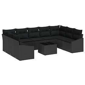 vidaXL Outdoor Furniture Set 10-parts 3346893
