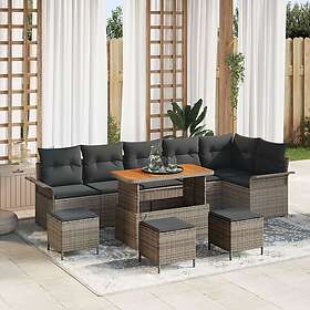 vidaXL Outdoor Furniture Set 10-parts 3364113
