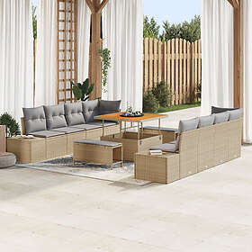 vidaXL Outdoor Furniture Set 11-parts 3364717
