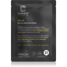 Canneff Green Roselle Acid Face Mask Eksfolierende Med A.H.A. 12 ml