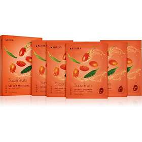 KORIKA SuperFruits Face Sheet Mask Anti-aging 5 stk.