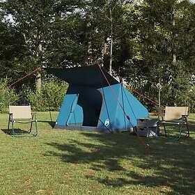 vidaXL Camping Tent Blue 282 x 225 x 154 cm Polyester