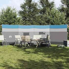 vidaXL Camping Windbreak Blue 510x153 cm Waterproof