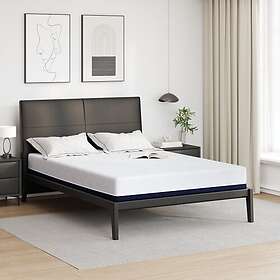 vidaXL Mattresses White, Blue 140 x 190 cm Foam