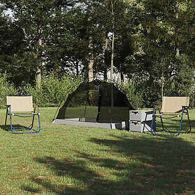 vidaXL Tent with Roof Other Manual Grey and Black 236 x 150 x 136 cm