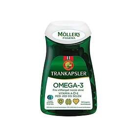 Möller's Trankapsler Med Jod Og Selen 120 Capsules
