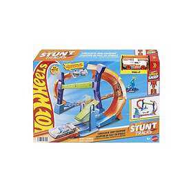 Hot Wheels Stunt Tracks Corkscrew Jump Champion JFH36